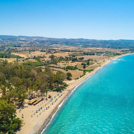 Sun Beach Villa Thio Polis Exterior foto