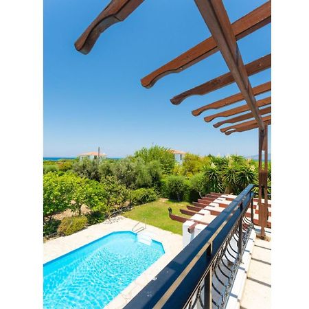 Sun Beach Villa Thio Polis Exterior foto